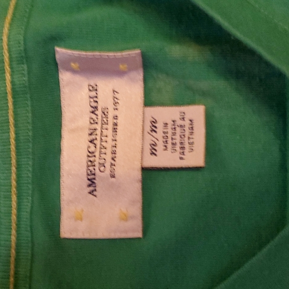 American Eagle Fun Flat Broke & Fabulous T-Shirt - Picture 4 of 11